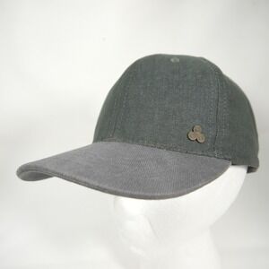 Gypsy & Lolo Baseball Cap Mens OS Grey Organic Upcycled Cotton Triskele Hat